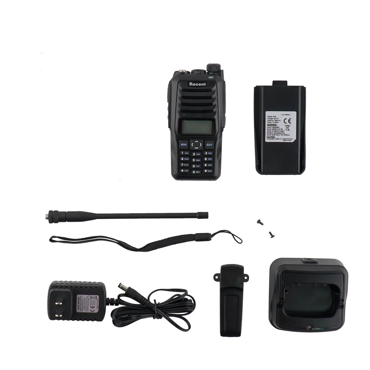 Intrinsically Safe ATEX Handheld Two-Way Radio VHF UHF Dual Band Explosion-proof Ex Ib IIB T4 Gb Torch Light Hazardous Areas