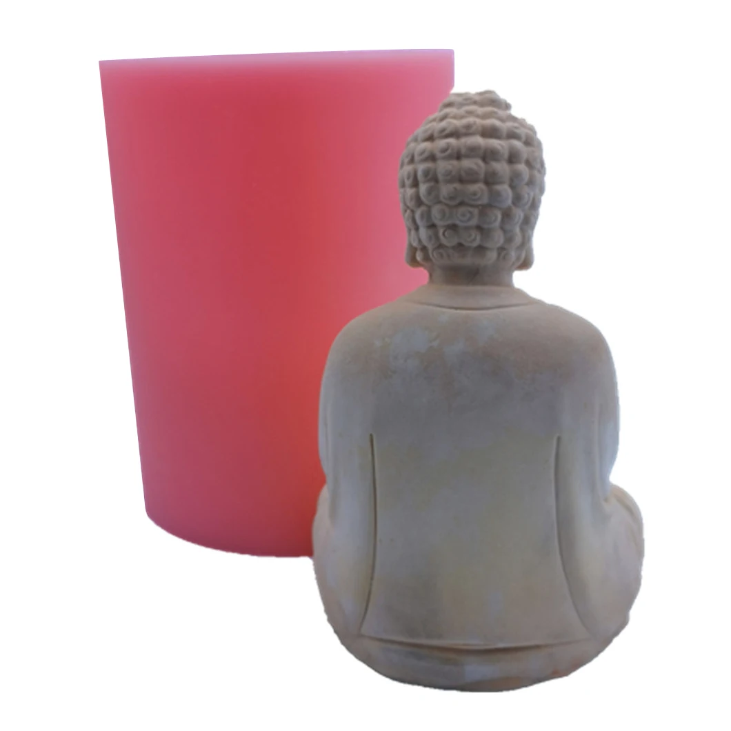 

AB02 Buddha Design 3D Silicone Candle Mold Cast Mould Large Size Buddha Silicone Mold Resin Gypsum Crafts Making