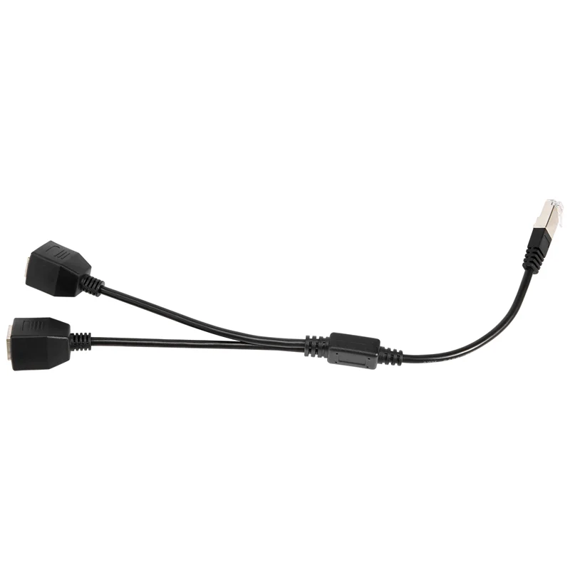 

Reliablerj45 1 штекер на 2 гнезда Ethernet-сплиттер для Super Cat5, Cat6, Cat7 LAN Ethernet сетевой удлинительный кабель-адаптер