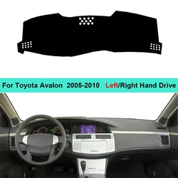 2 Layer Car Dashboard Cover Carpet Dashmat For Toyota Avalon 2005 - 2010 LHD RHD Dash Mat Cushion Anti-sun 2006 2005 2004