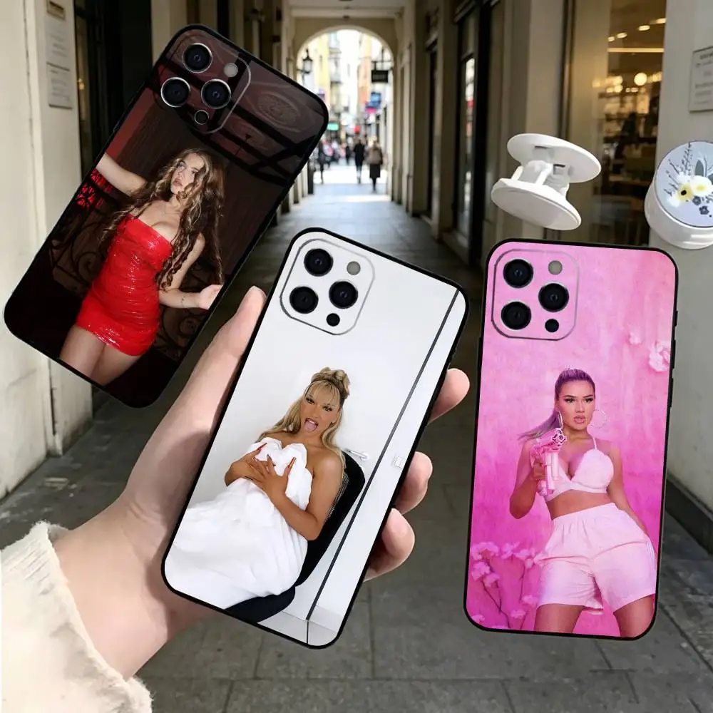 

Shirin David Gib ihm Phone Case For iPhone 17, 16,15,14,13,12,11 Plus,Pro Max, Others Soft Black Cover