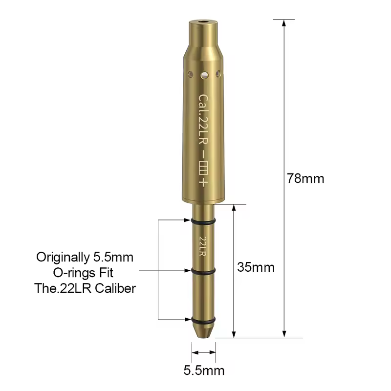Horizontal Calibration 5.5mm Sight Red Laser Calibration Instrument Zero free Concentric High Precision Sight - Image 13