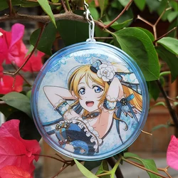 Clear Protector Case Outdoor Bag Transparent Mini Round Pouch For 75mm Anime Badge Student Button Japanese Cartoon Pins Badges