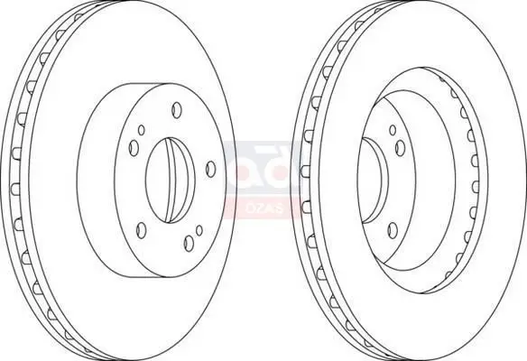 DDF1659 for DISK ON 06 MI.GRANDIS 2.0 DI-D * u. D. NO:DDF1659C 