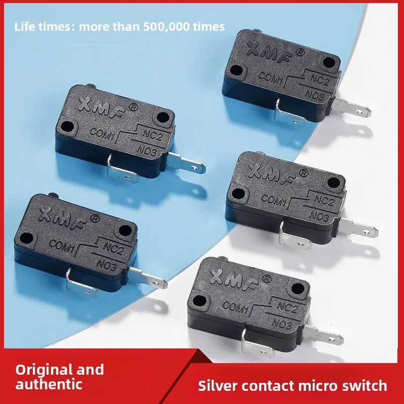 10pcs Durable Micro Switch for Arcade Game Machines Coin Operated Amusement Equipment Universal XMF Switch