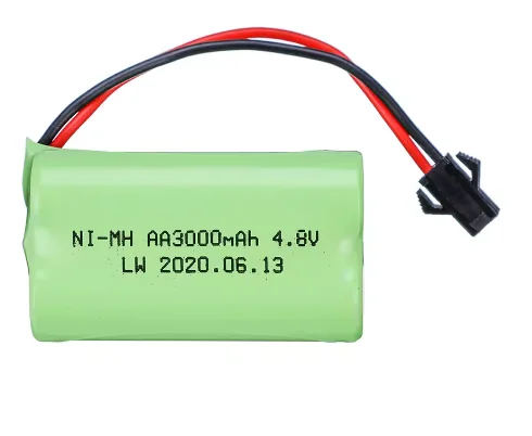4.8v 3000mAh Rechargeable Battery and Charger for RC boat , RC car , RC Toys, T Model With SM Plug AA 4.8 v Battery Pack