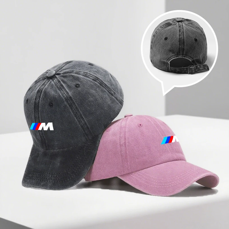 Car sticker Car Emblem Baseball Cap Outdoor Sports Sun Hat Accessories For BMW M E90 E60 F18 E46 F30 F20 M2 M5 M3 E87 M4 X3 X5X1 view 4