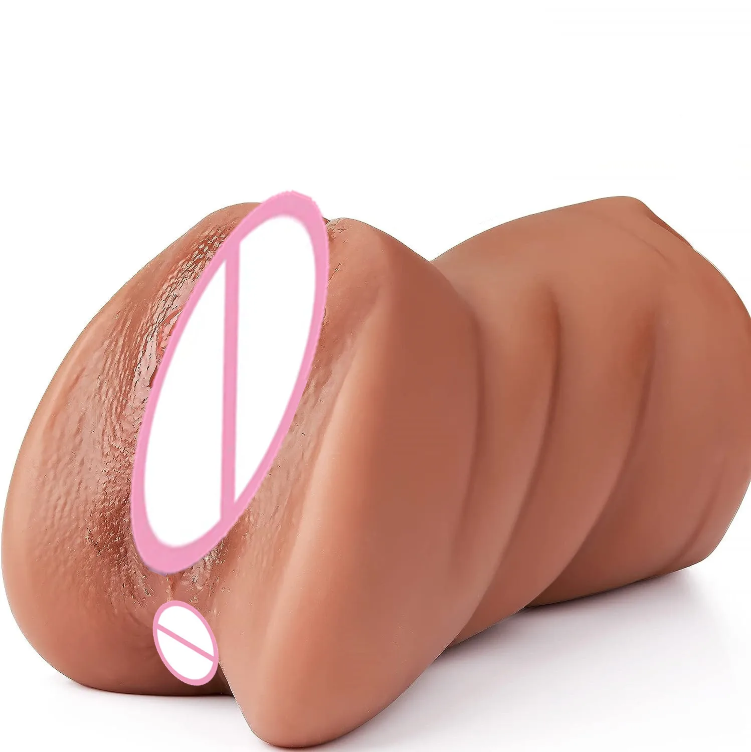 3D Flesh The Light Male Masturbation Artificial Vagina Ass mxxxx Silicone 3 In 1 Adult Sex Toy Doll For Man Pocket Pussy Ass