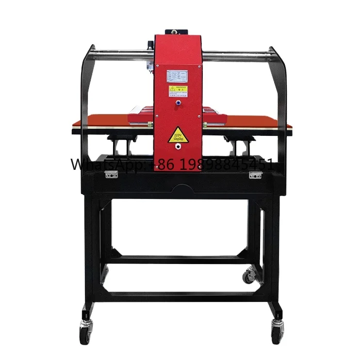

Intelligent Dual Worktable Pneumatic Heat Press Transfer Machine Big Size for T-shirt Printing in Shops