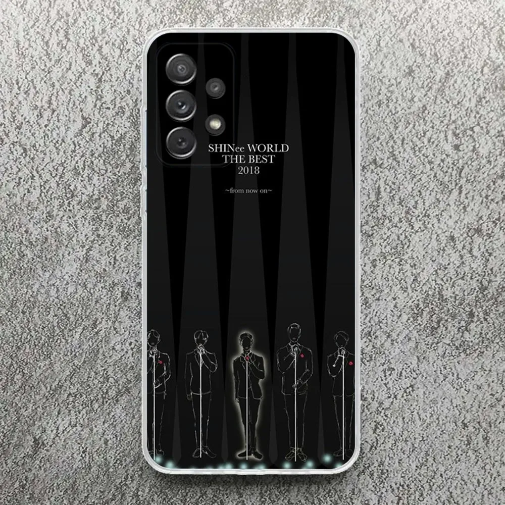 K-KPOP SHINee Phone Case For Samsung,Galaxy,S20,S21,S22,S23,Fe,Lite,Plus,Ultra Note Shell