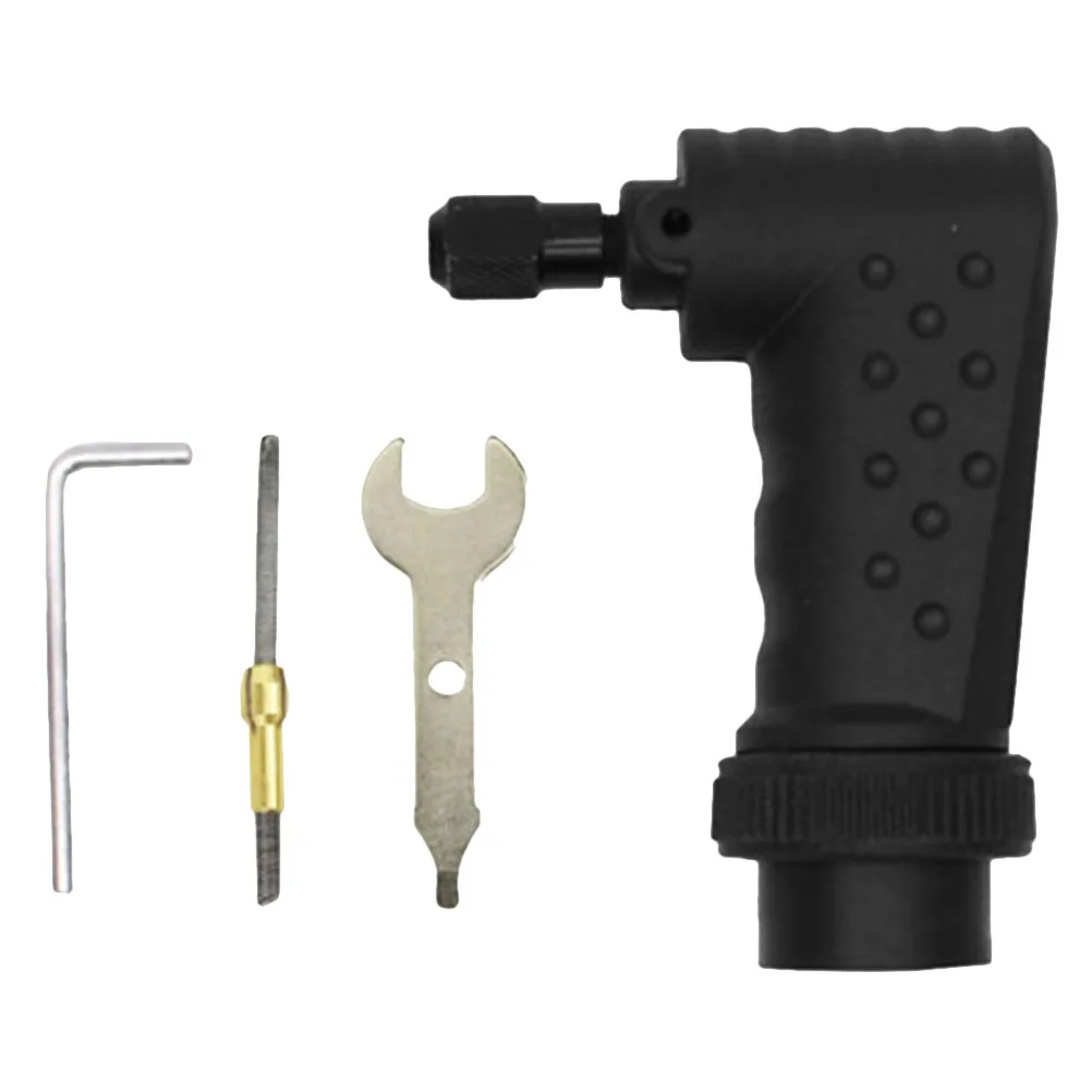 

4pcs Electric Adapter Right Converter Durable Tools Right Angle Converter Accessories for Hard Areas Angle Driver