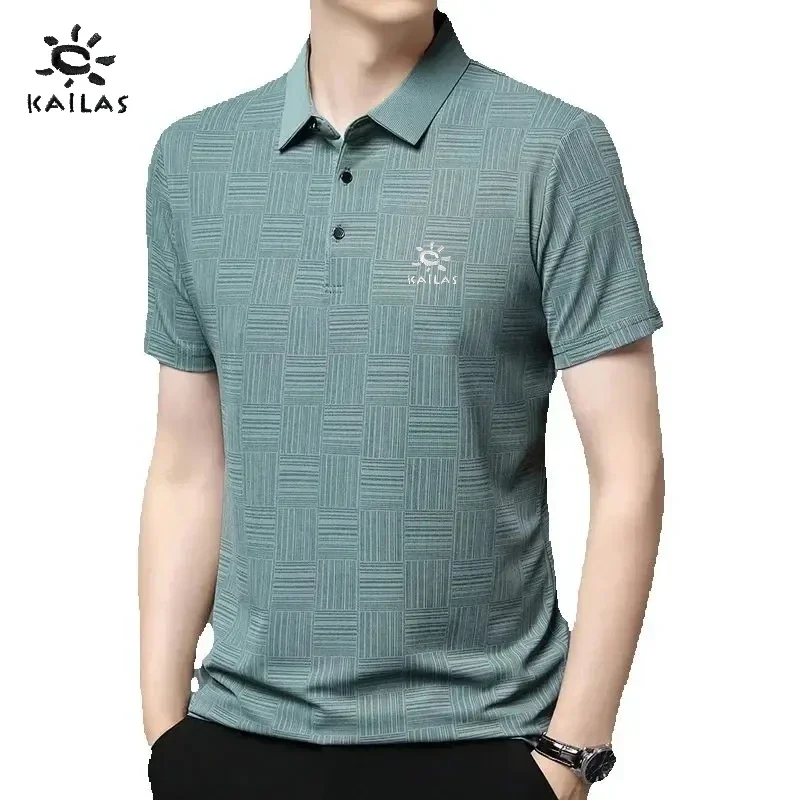 

New Men's High-quality Embroidered Logo Short Sleeved Polo Shirt for Summer Fashion, Business Leisure, Breathable and Cool Top