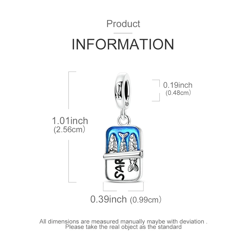 Original 925 Sterling Silber Charms Perle Zirkonium Mond Sterne Flugzeug Fußball Löwe Anhänger Passend für Damen Armband Schmuck Geschenk – Detail 15