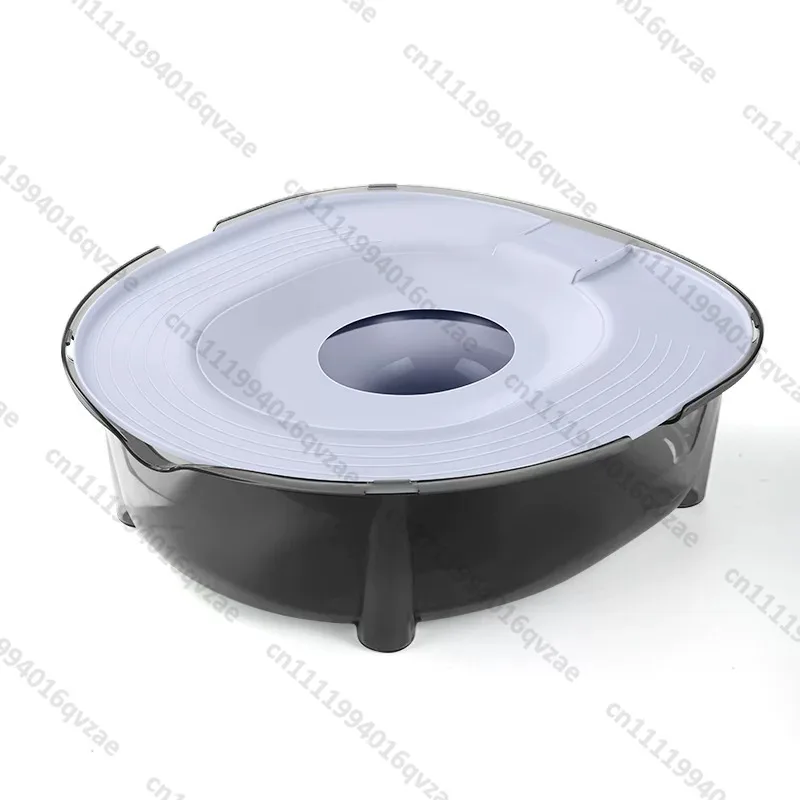 3.0 Cat Toilet Squat Pit Trainer Flush Cat Toilet Deodorant and Splash-proof Large Cat Litter Box