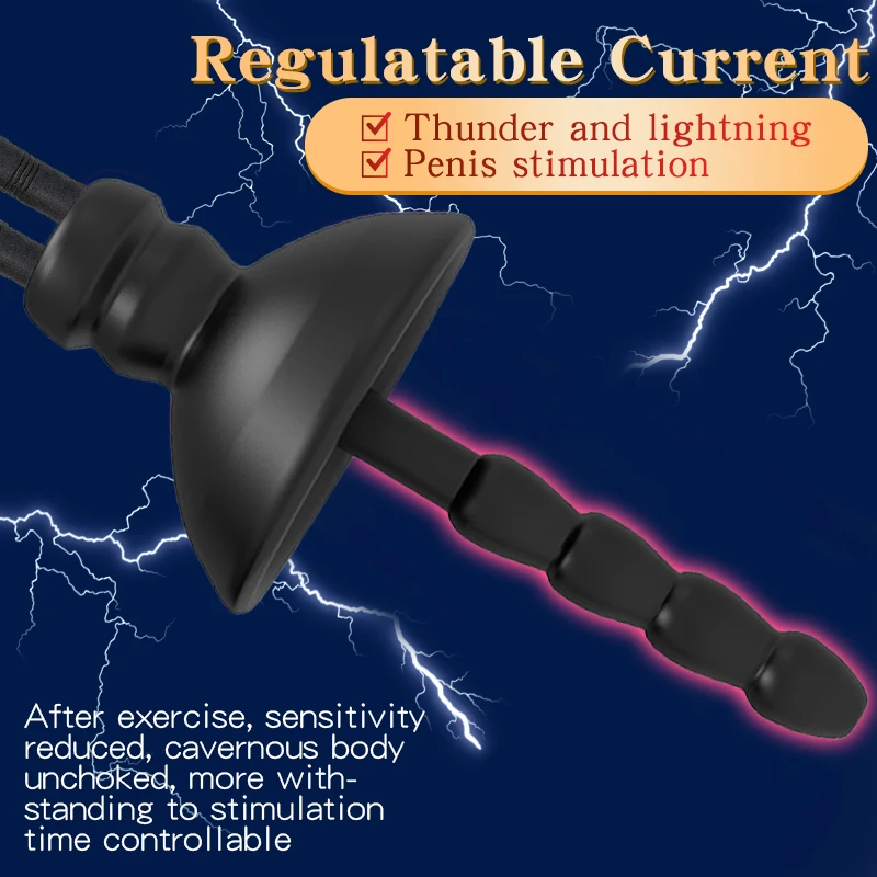 Urethral Sounding Electro Penis Stimulator Piercing Cock Dilator/Rod Estim Sex Toys Bdsm Urethra Sound/Masturbator Probe Urinary