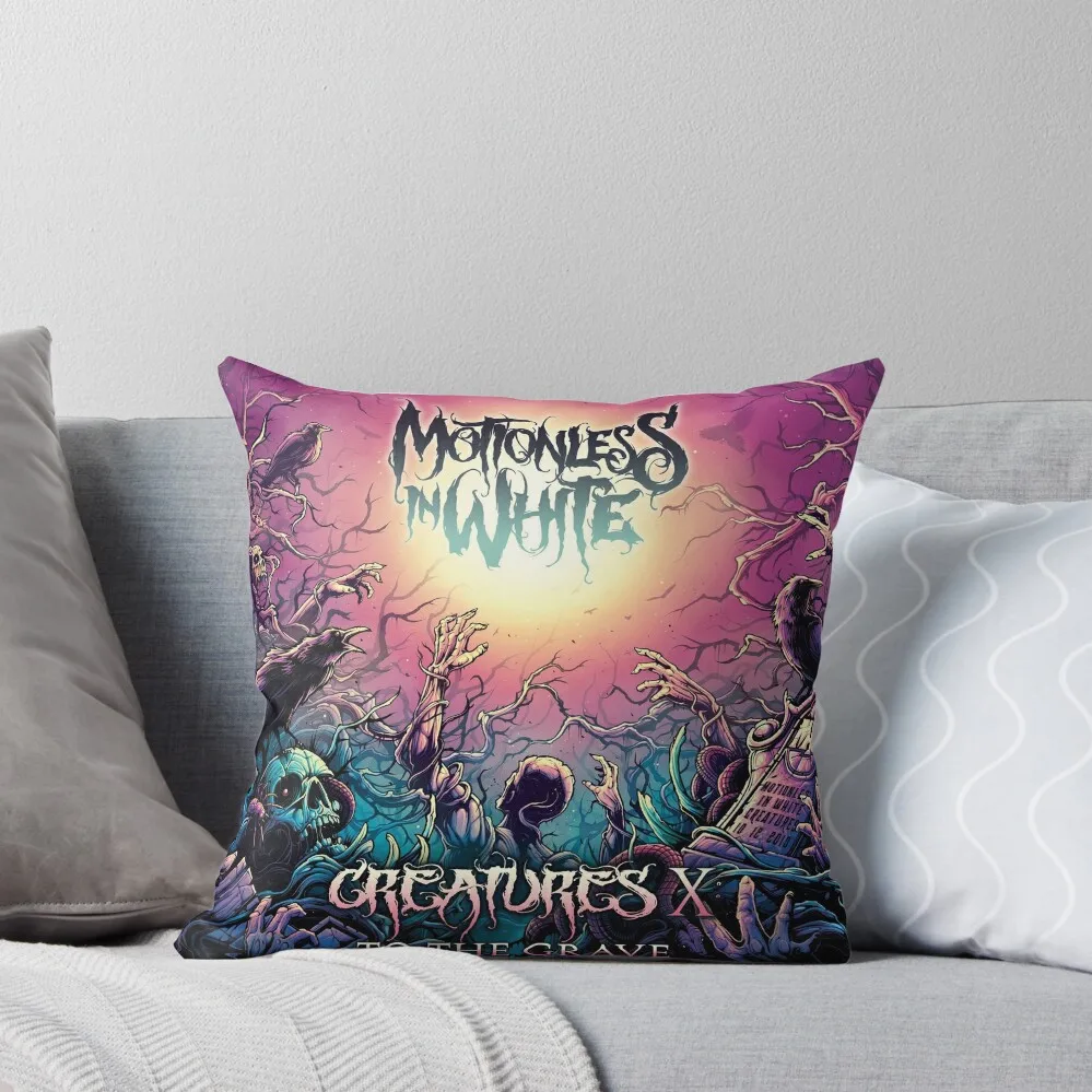 Motionless In White Throw Pillow Cushion Child Anime pillow