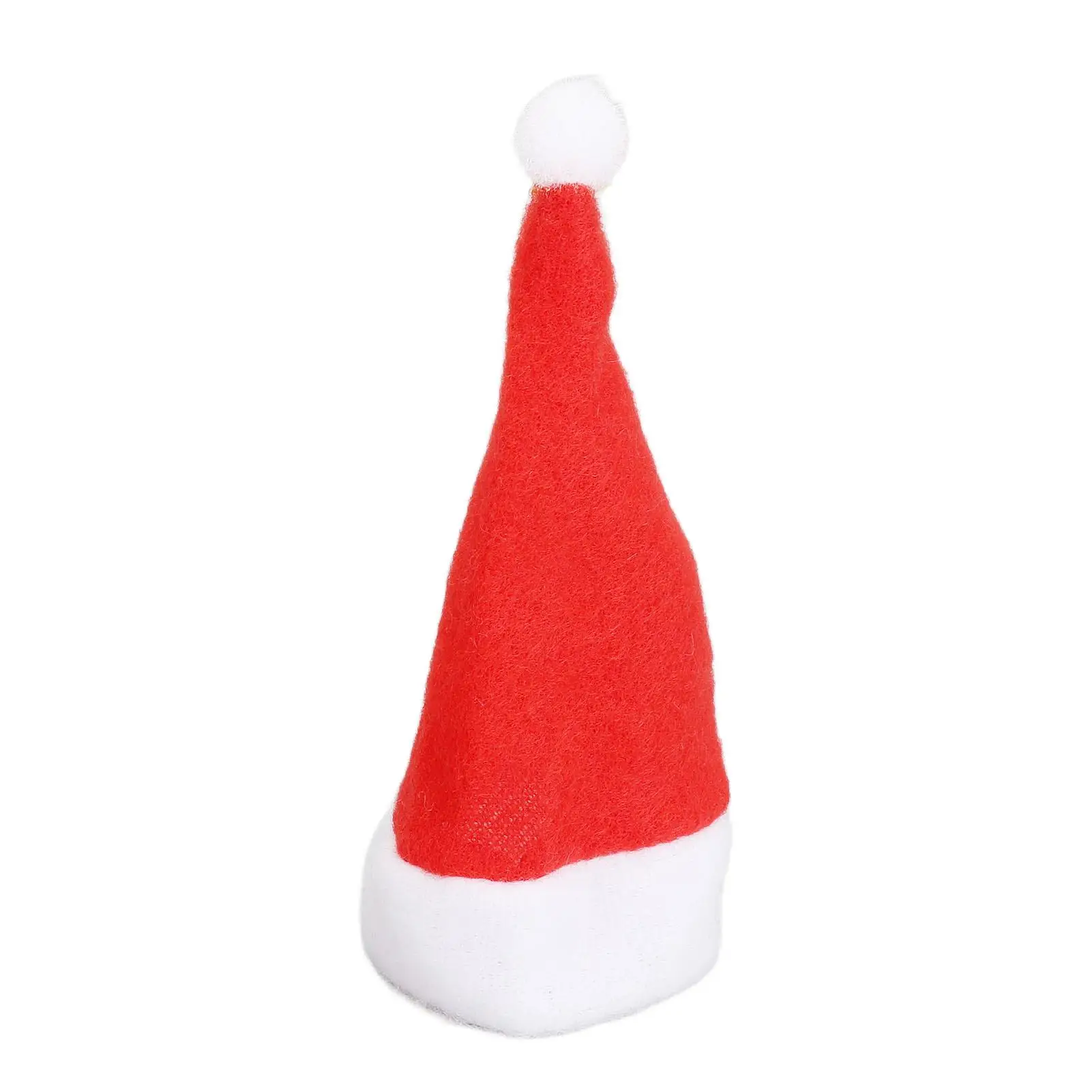 Mini Santa Hats for crafts - Thick, Exquisite Decorations for family Christmas Celebrations