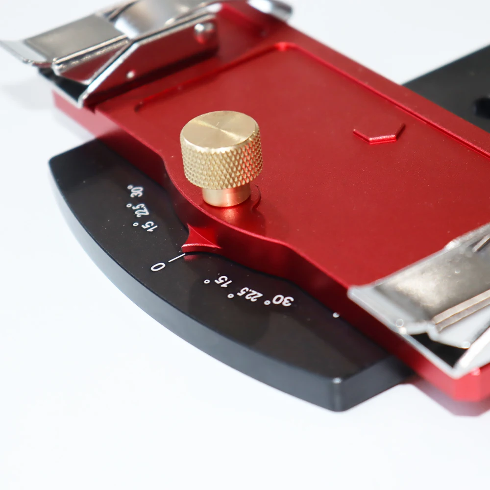 

Adjustable Track Saw High-Precision Multi-Angle with Red and Black Color Scheme and Precision Engineering