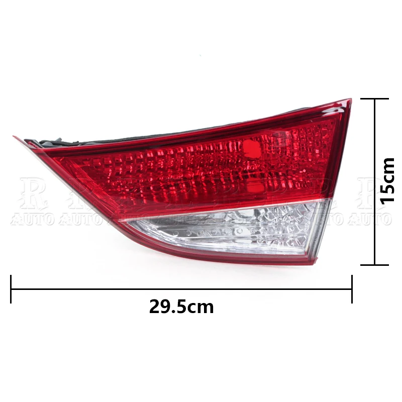 Luz trasera de coche para Hyundai Elantra, faro antiniebla de freno de marcha atrás, sin bombilla, 2011, 2012, 2013