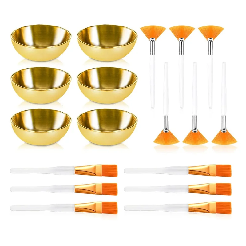 

A77Q-Facial Mask Mixing Kit 18 Pcs For Women Esthetician Supplies For Facials Set Cosmetic Applicators Facial Tools