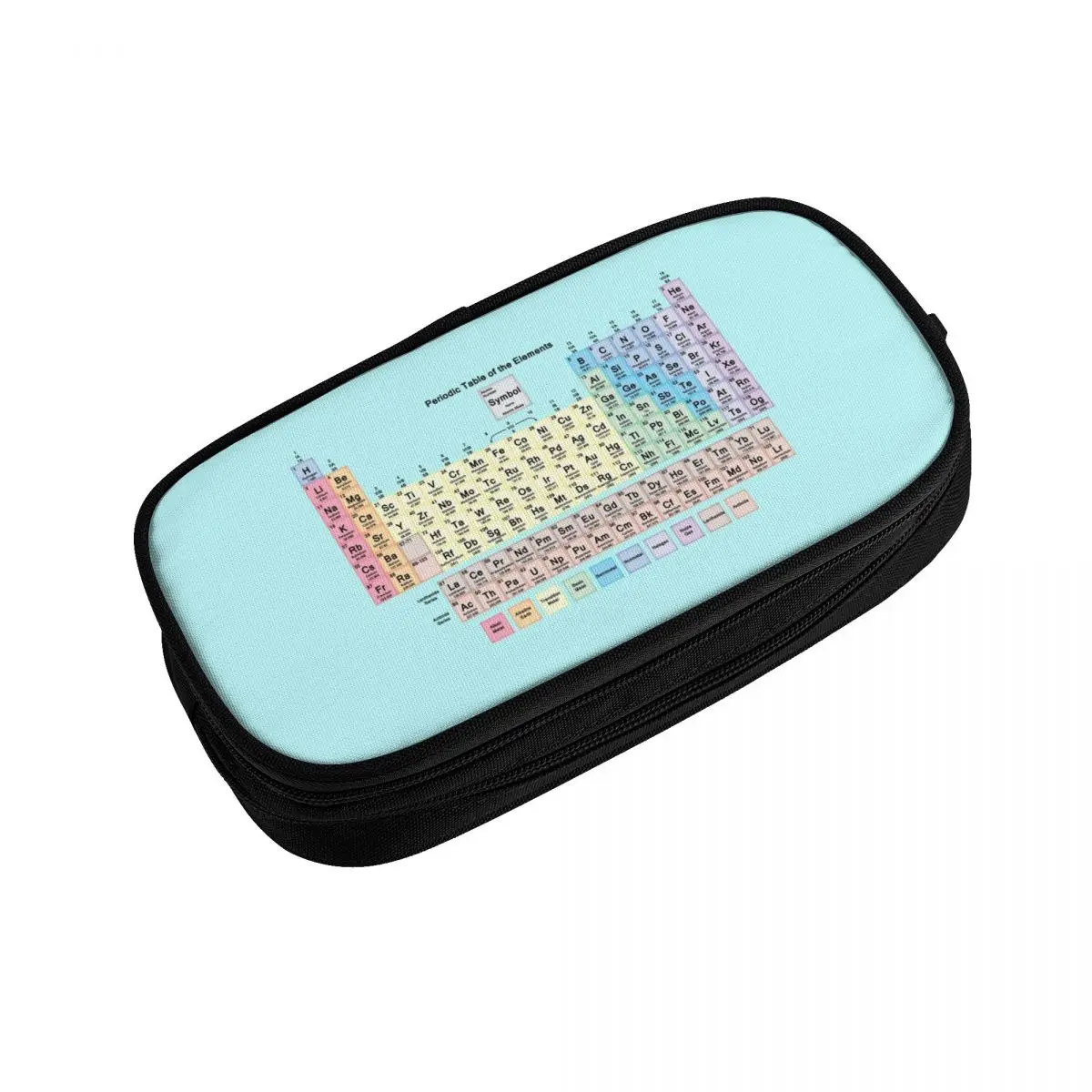 Periodic Table With All 118 Element Names Kawaii Pencil Cases Boy Girl Science Chemistry Chemical Pencil Box Students Stationery