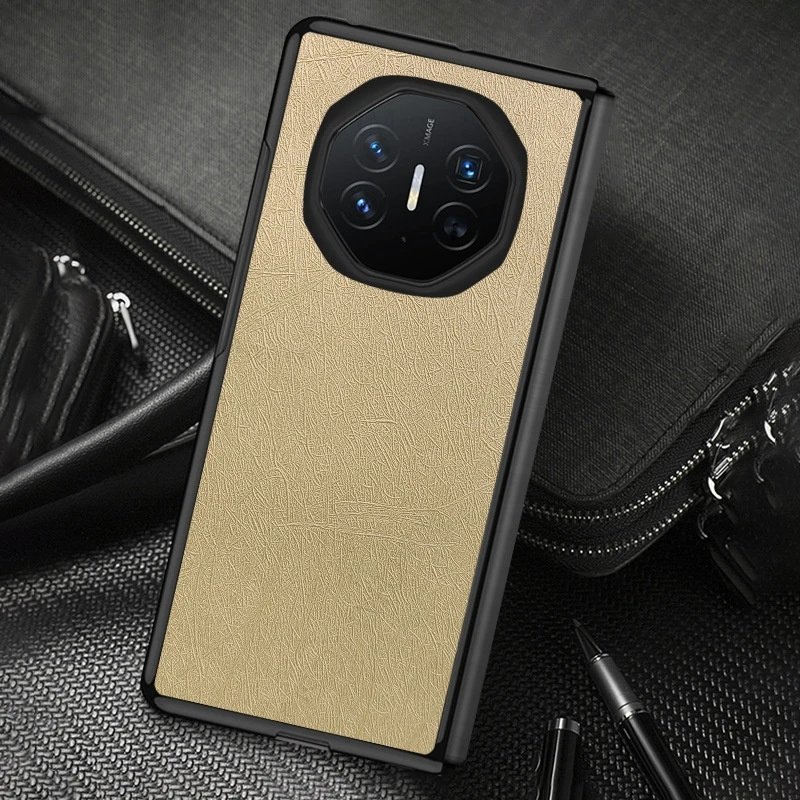 Capa For Huawei Mate XT Ultimate Leather Phone Shockproof Case Fundas For HUAWEI Mate X5 X3 X2 Hard PC Full Protector Flip Cover