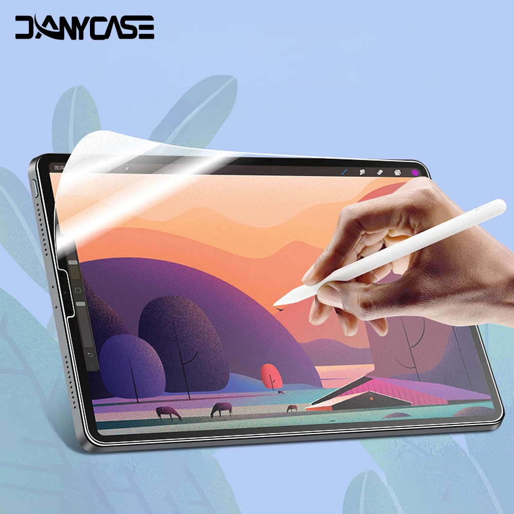 

2Pcs Hydrogel Film For iPad Air 5 10.9 2022 iPad Pro 11 Air 4 for iPad 10.2 9th 8th 10.5 9.7 Mini 6 4 5 Liquid Screen Protector