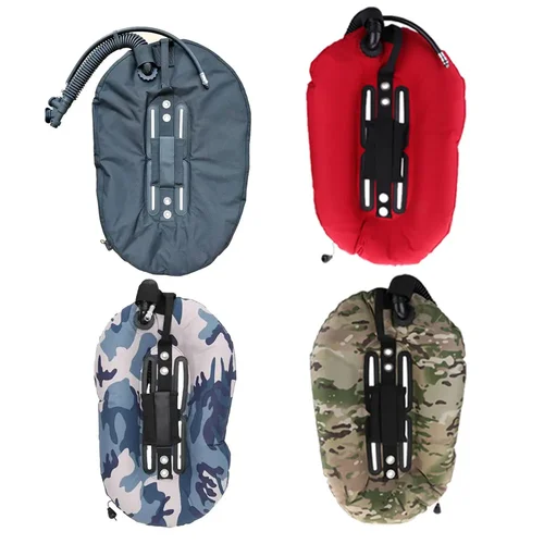 Imagen 1 del producto 30lbs buceo snorkel BCD flotabilidad Donut ala tanque único BCD compensador de flotabilidad cilindro técnico equipo de seguridad de apnea