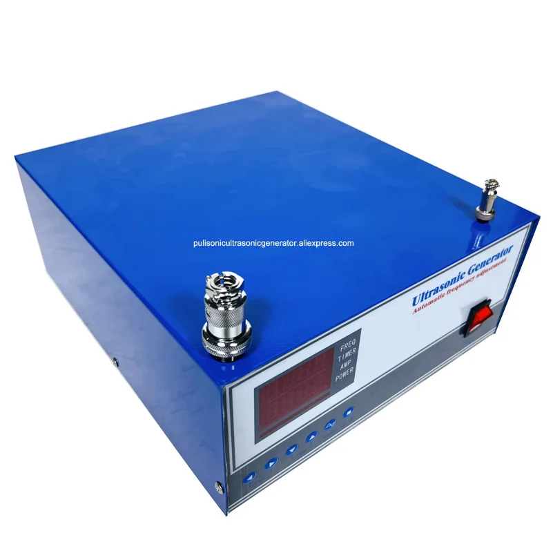 28khz 40khz 1200W Digital Ultrasonic Cleaning Generator For Metal Hardware Parts Automotive Oil Rust Degreaser Cleaning Machine