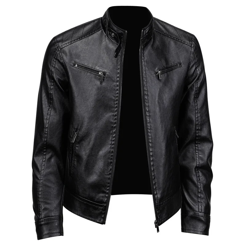 Thumbnail 3 - #2 Trending Mens Leather Coats Right Now