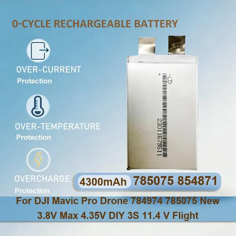 Battery For DJI Mini 2 Mini2 783461 793562 Camera RC Drone (Your DIY Welding) Cells Mavic Pro Zoom Remote Controller 2/Mavic2 3