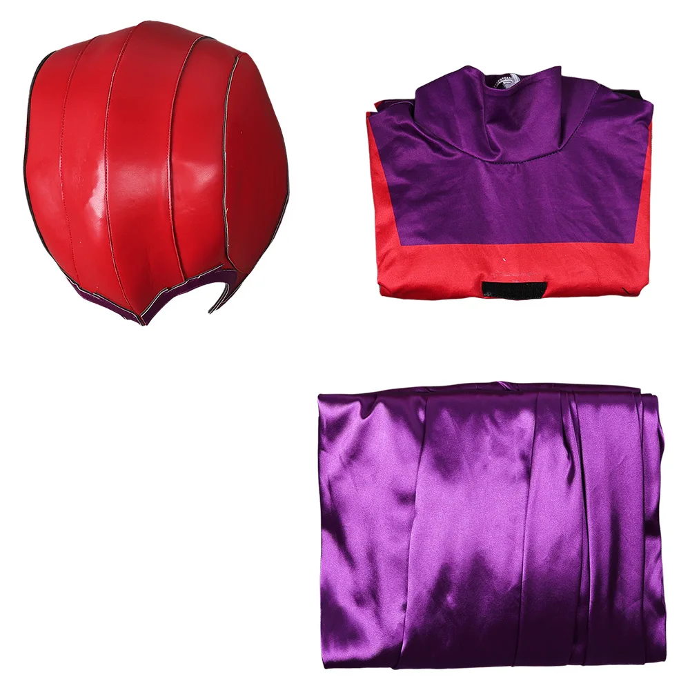 Máscara Magneto de fantasía para adultos, máscara de látex para Cosplay, casco de Mascarada para hombres, disfraces de fiesta de Carnaval de Halloween, accesorios