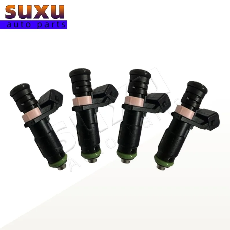 

4 Pcs Accessories Fuel Injectors NozzleFor Kia Pride PRIDE (DA) 1.3L Fuel Nozzle Oem 7163001198 5WY-2805A 5WY2805A 5WY-2805A