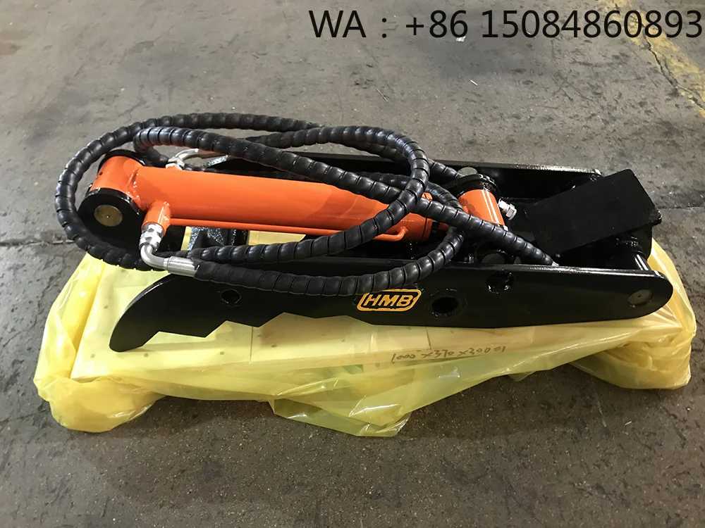8-9Ton Excavator Manual Hydraulic Thumb Grab, Integrated Grapple Bucket Attachment For Construction ry