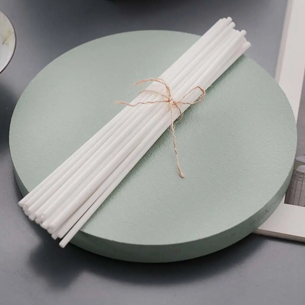 50pcs Extra Thick Oil Refill Sticks Reed DIY Fragrance Diffuser Diffuser Sticks Home Decoration Fiber Sticks Diffuser