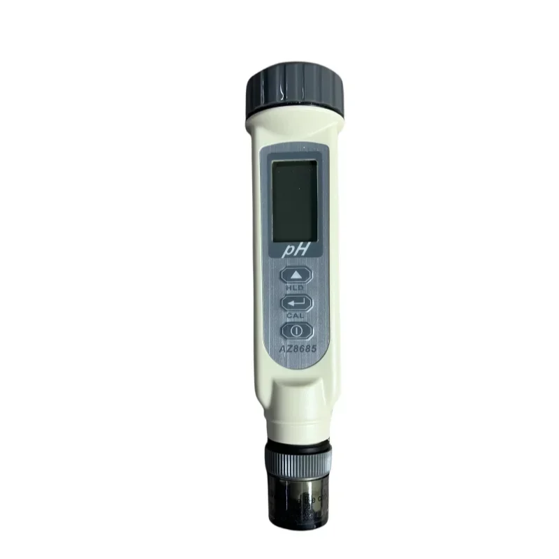 

High Precision Portable pH Meter Plastic Handheld Water Quality Tester for Aquatic Fish Shrimp Farming AZ8685 Model Temperature