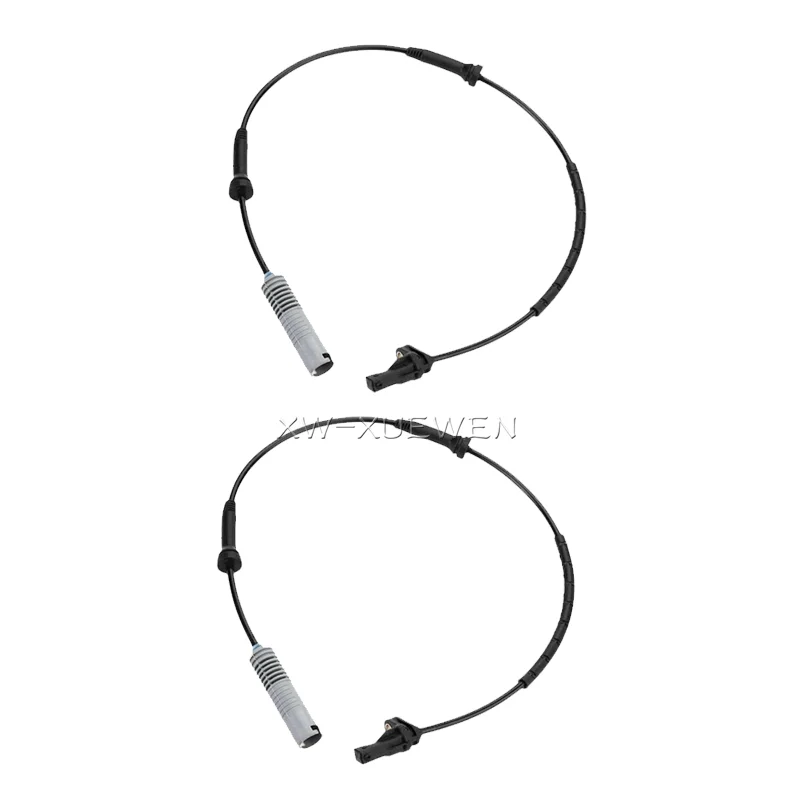 2PCS Front Left and Right ABS Wheel Speed Sensor 34526762465 For BMW E87 E88 E82 E90 E93 E92 120i 320i 318i 330i N46B20E