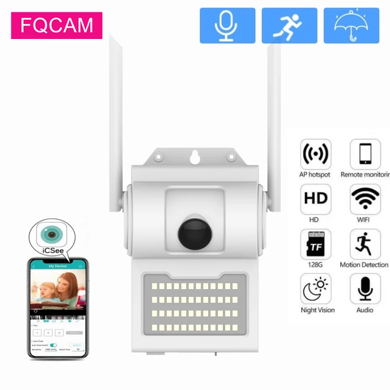 camera de seguranca sem fio wall light audio bidirecional home video surveillance camera infravermelha wi fi 1080p full hd 15m ir icsee 01