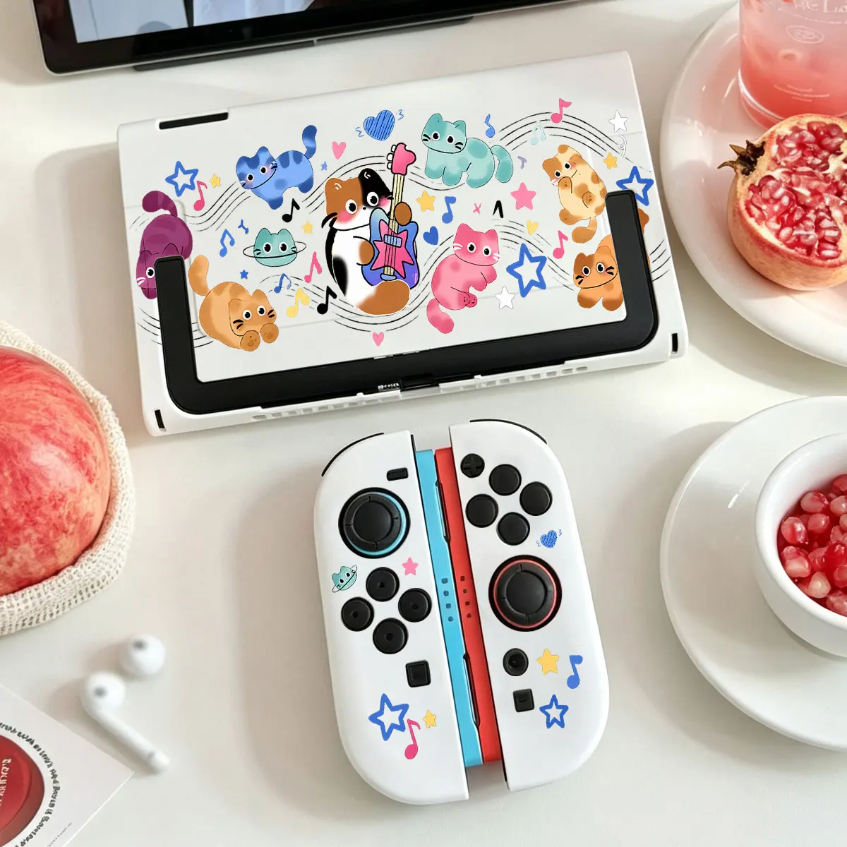 Anti-Falling Hard Acrylic Protective Case Detachable Joy-Con Split-type Housing for Nintendo Switch 2 NS2 Console Dockable Base