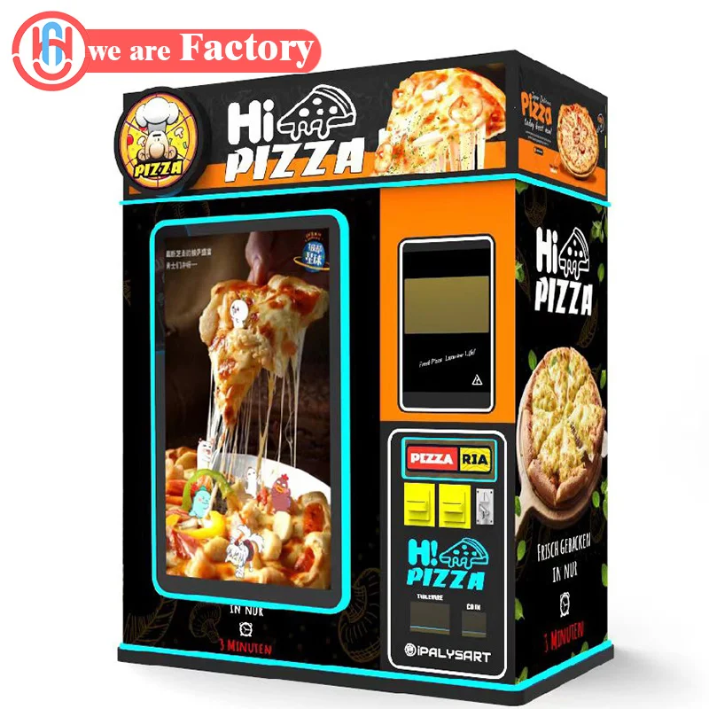 Cheese Pizza Machines Automatic Fast Pizza Making Machine Commercial Indoor Pizza Vending Machine Factory Price view 2