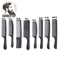 Peines de peluquería antiestáticos para niñas, cepillos de pelo liso enredados, peine de cola de caballo Pro Salon, herramienta de peinado para el cuidado del cabello