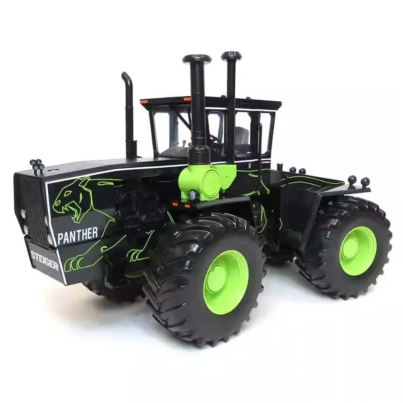 

Литой под давлением ERTL масштаб 1:16, дикий стейгер, черный памятный выпуск, 8-колесный трактор, модель автомобиля из сплава, Коллекционная игрушка, подарок, сувенир