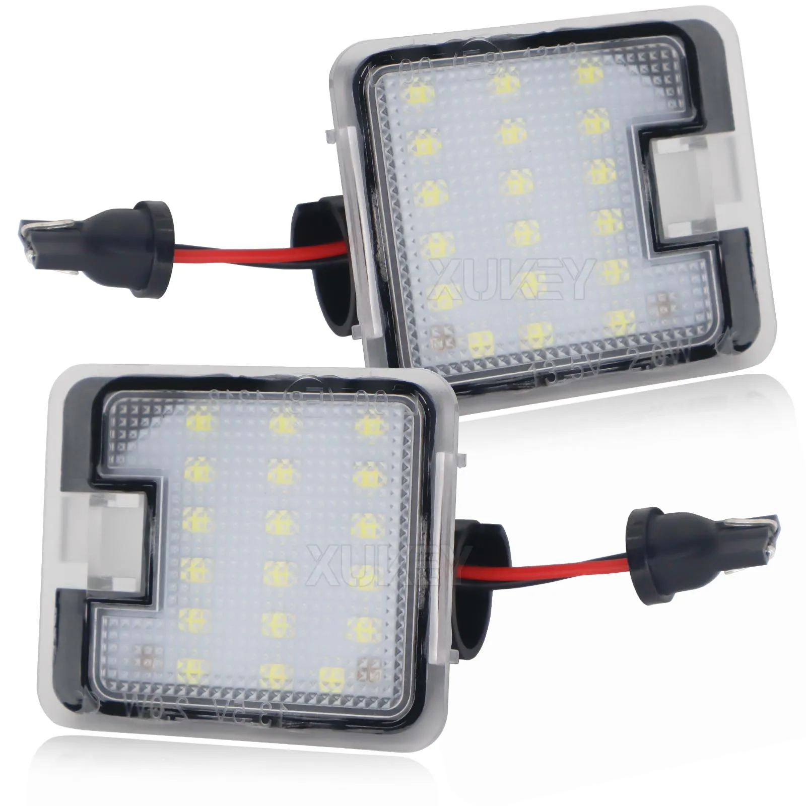 LED Under Side Mirror Puddle Light For Ford Focus MK3 Escape Kuga MK1 2 Mondeo MK4 C-Max  1 2 Car Courtesy Door Welcome Lamps
