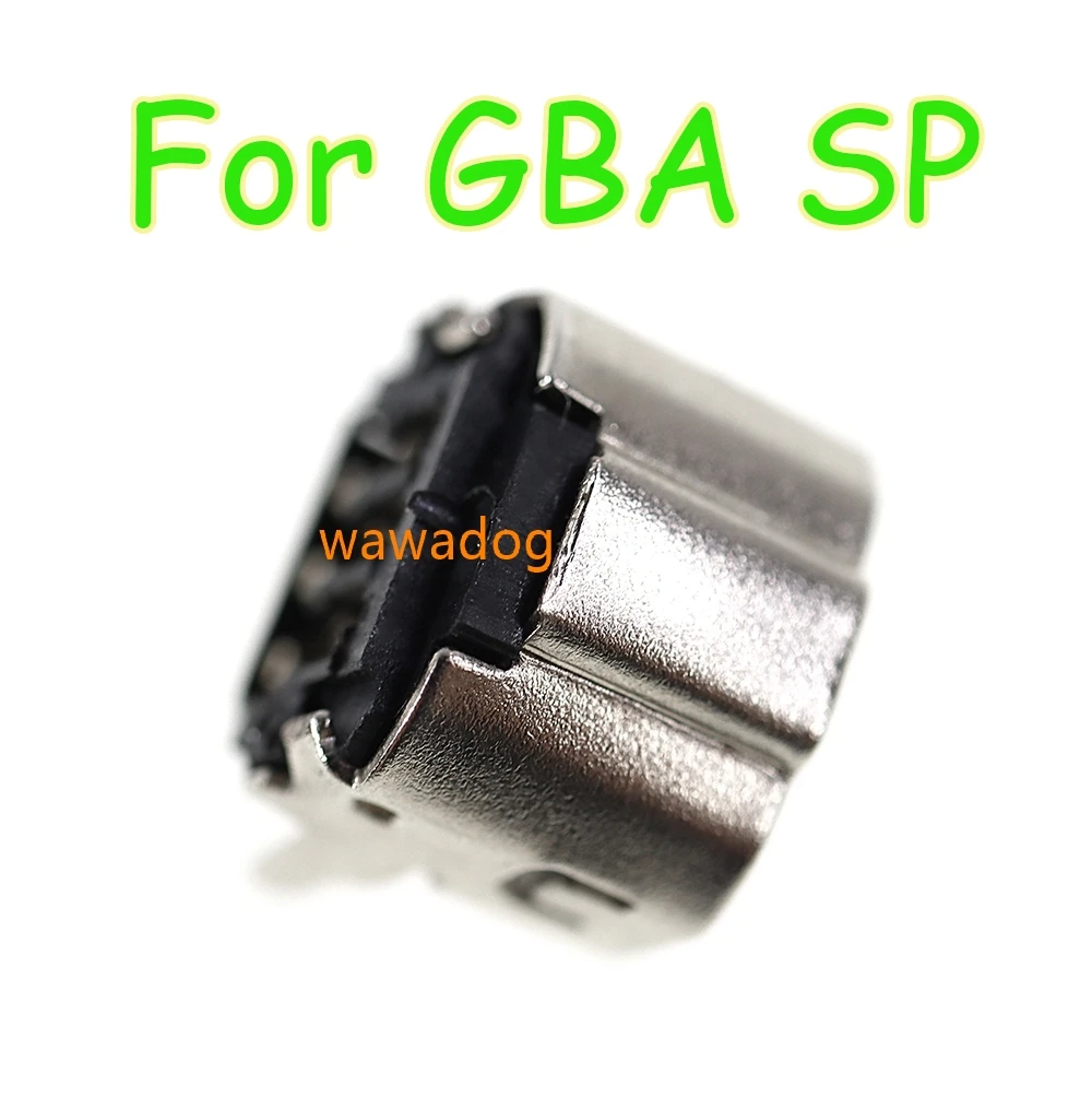 2pcs For Nintend GBA SP 2 Player Game Link Connect Power Jack Socket Charger Dock Connector