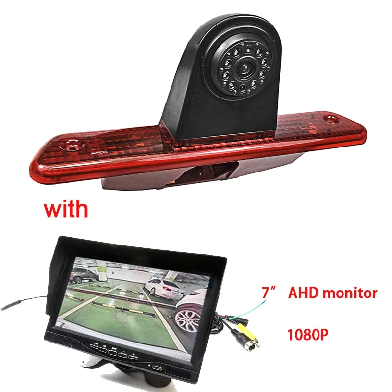 1080P AHD سيارة الفرامل ضوء الكاميرا الخلفية لتويوتا Proace 2007-2016 سيتروين ثاب SpaceTourer بيجو الخبراء المسافر 720P كاميرا