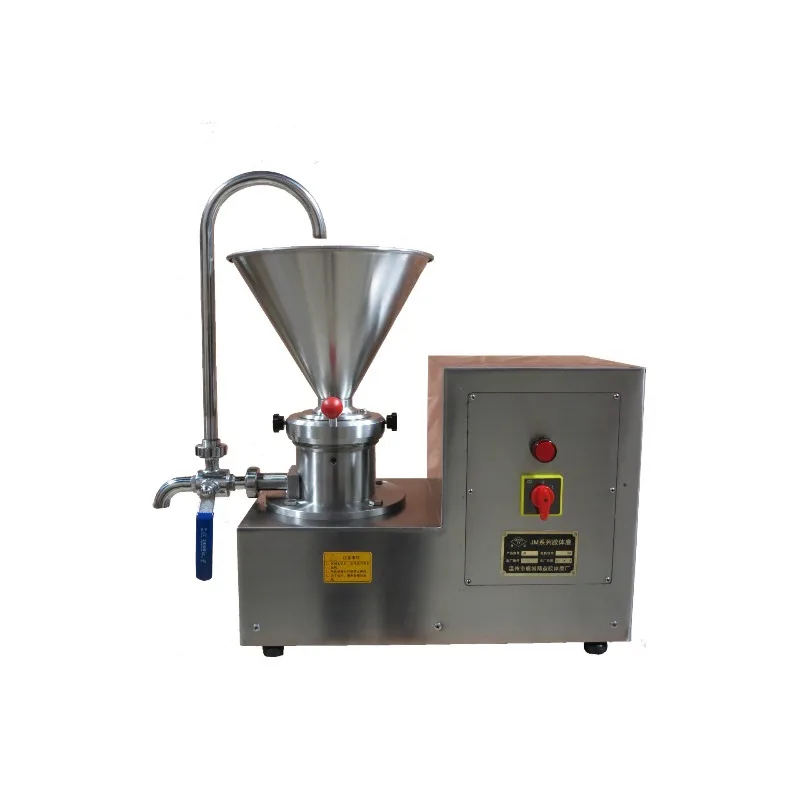 JMS-60 Vertical Colloid Mill Electric Industrial Grinding Machine High-speed Nut Butter Grinding Machine Colloid Mill