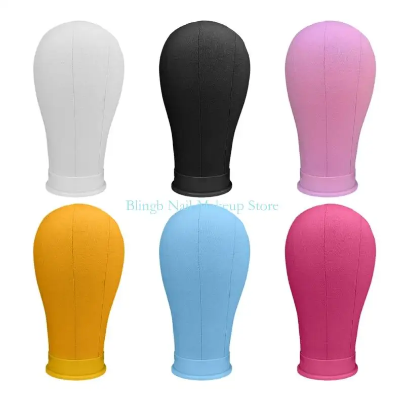 

28TA 2Pcs Professional Display Head With Natural Head Lightweight Foam And Reinforced Canvas For Salon Use