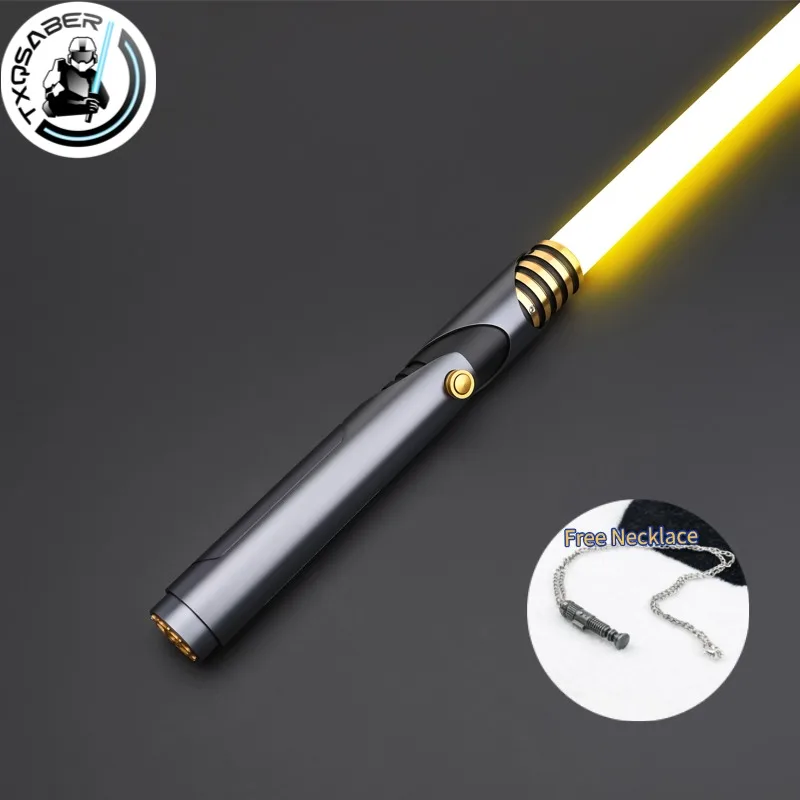 TXQSABER Newest Depa Neo Pixel Lightsaber Proffie 2.2 Board Smooth Swing Bluetooth Customize Sound Fonts Blaster Sword Toy