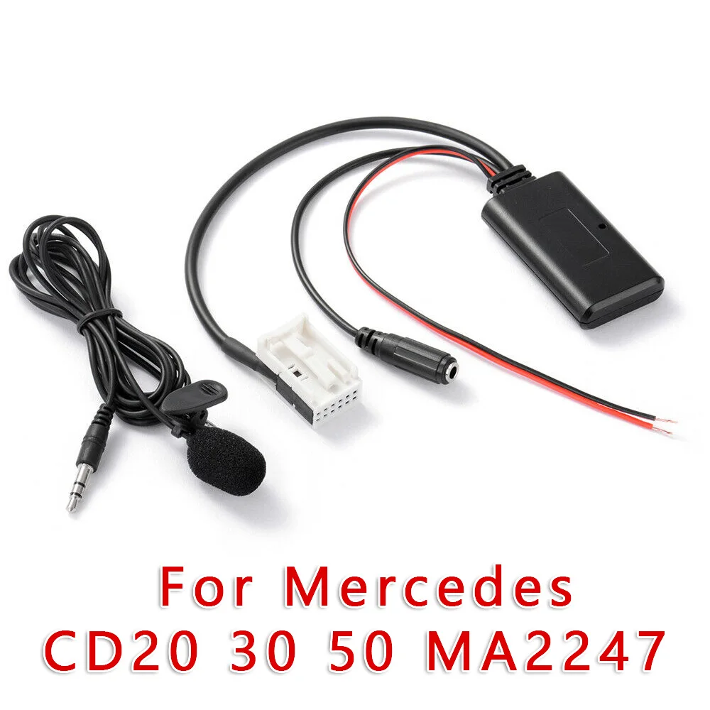 JieRui BT 5908 Audio Adapter with Microphone for Mercedes W245 W203 W209 Music Experience JieRui BT 5908 Audio