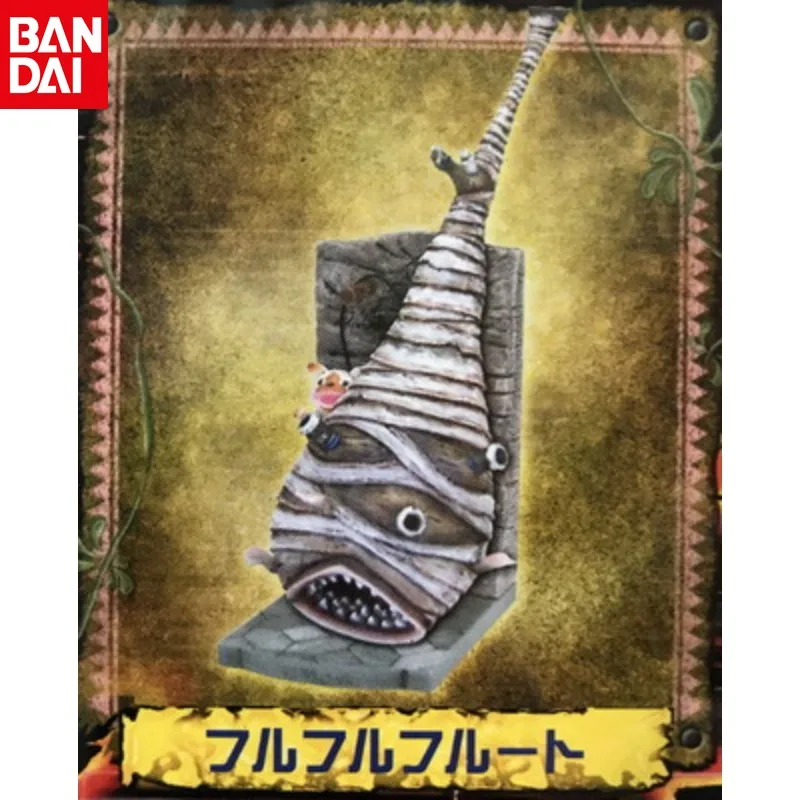 BANDAI Monster Hunter Fire Dragon Equipment Weapon Hunting Props Gashapon Action Figures Collect Model Toys